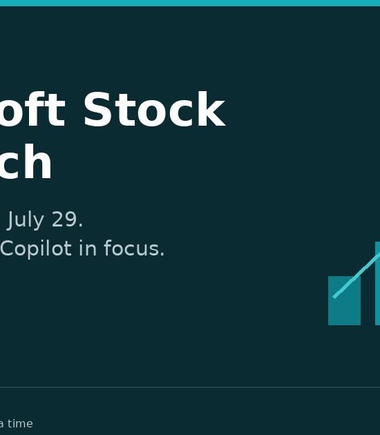 Microsoft Stock to Watch: What Beginners Should Know