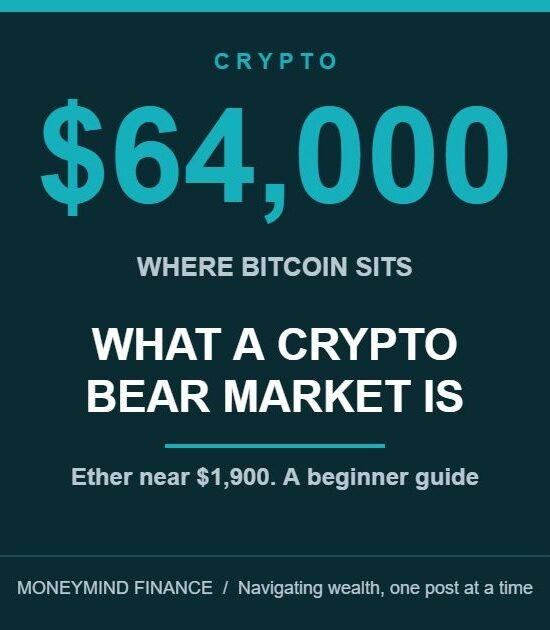 Crypto Bear Market: What Beginners Should Know