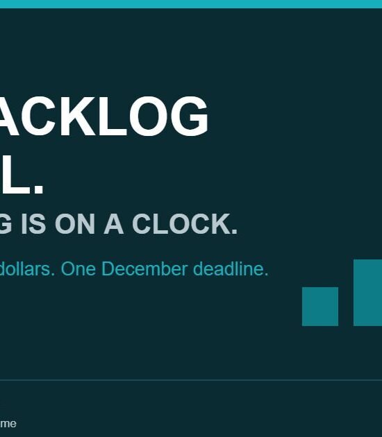 Defense Stock: $761B Backlog and a Dec. 11 Deadline